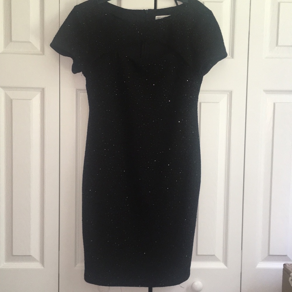 Black cocktail dress